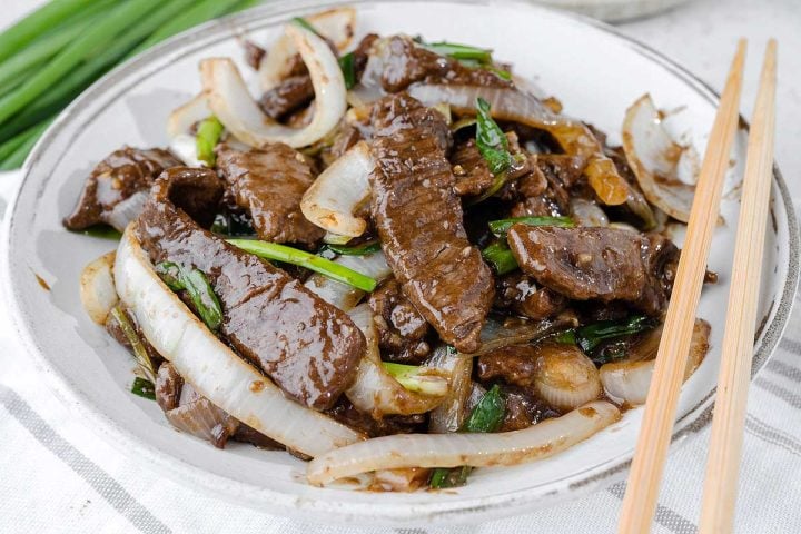 Beef Onion Stir Fry